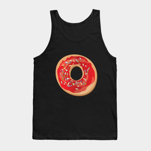 Donut Touch My Donut Tank Top by FairlyFeralFriends
